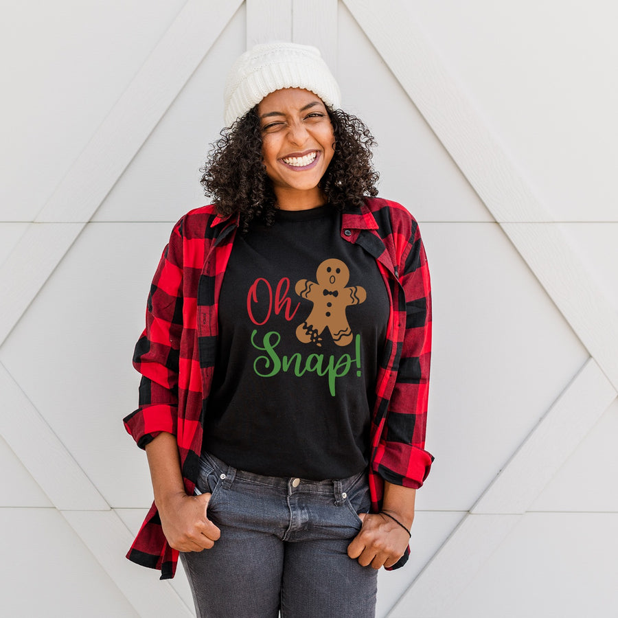 Oh Snap Gingerbread Unisex T-shirt