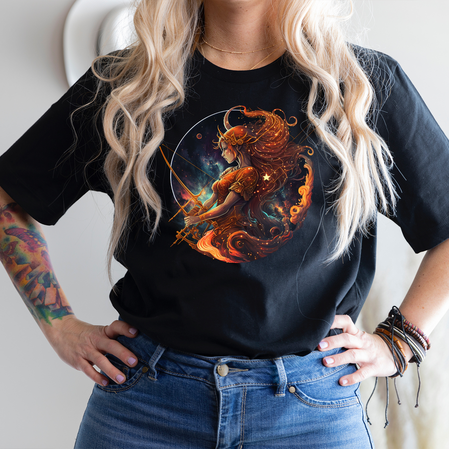 Watercolor Sagittarius Unisex T-shirt