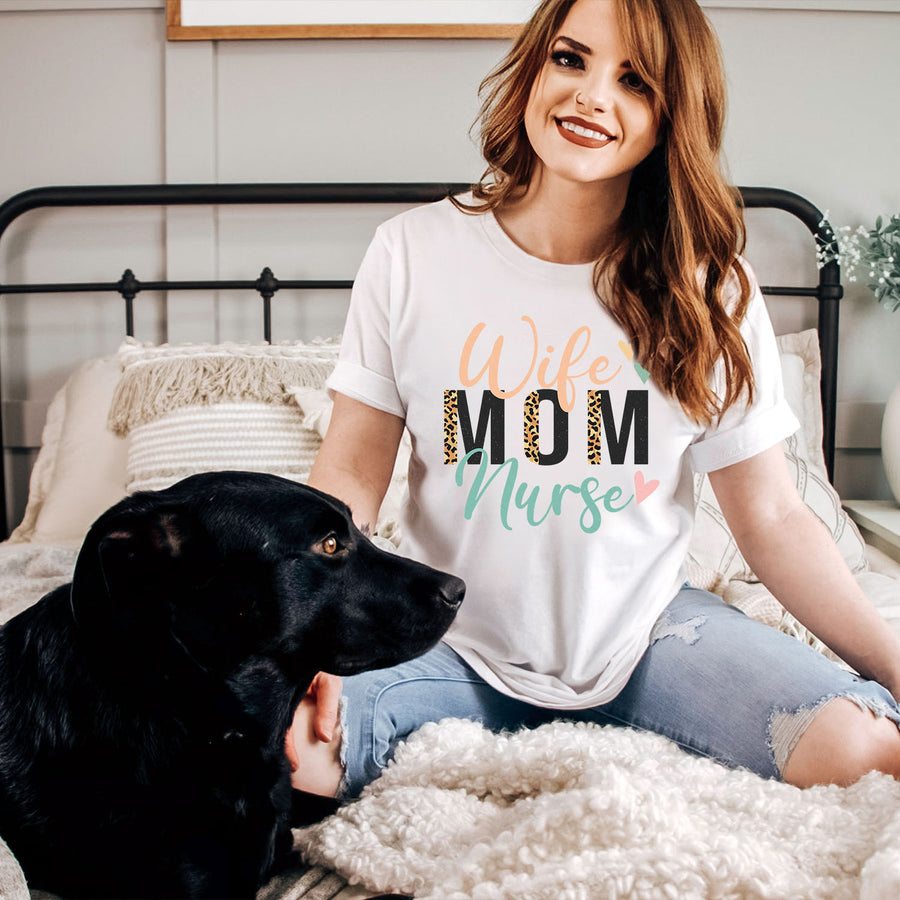 Wife Mom Nurse Unisex T-shirt