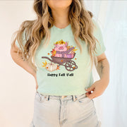 Happy Fall Y'all Pig Unisex T-shirt