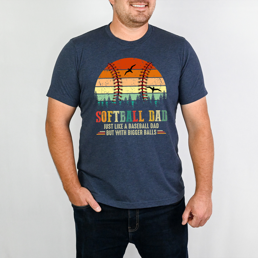 Softball Dad Unisex T-shirt