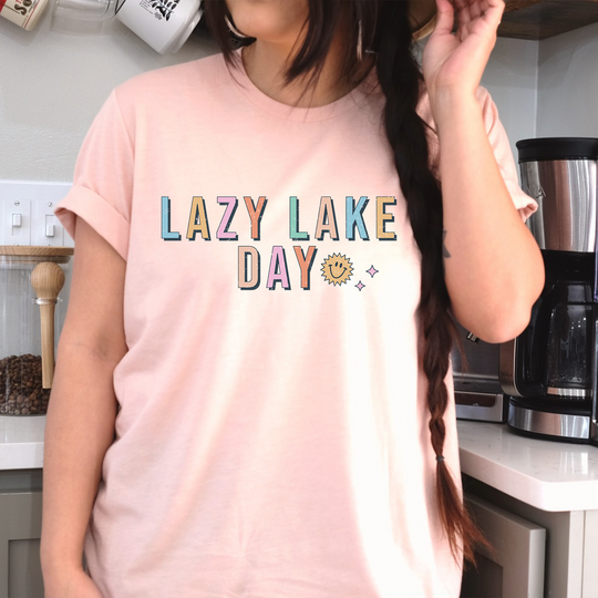 Lazy Lake Day Unisex T-shirt