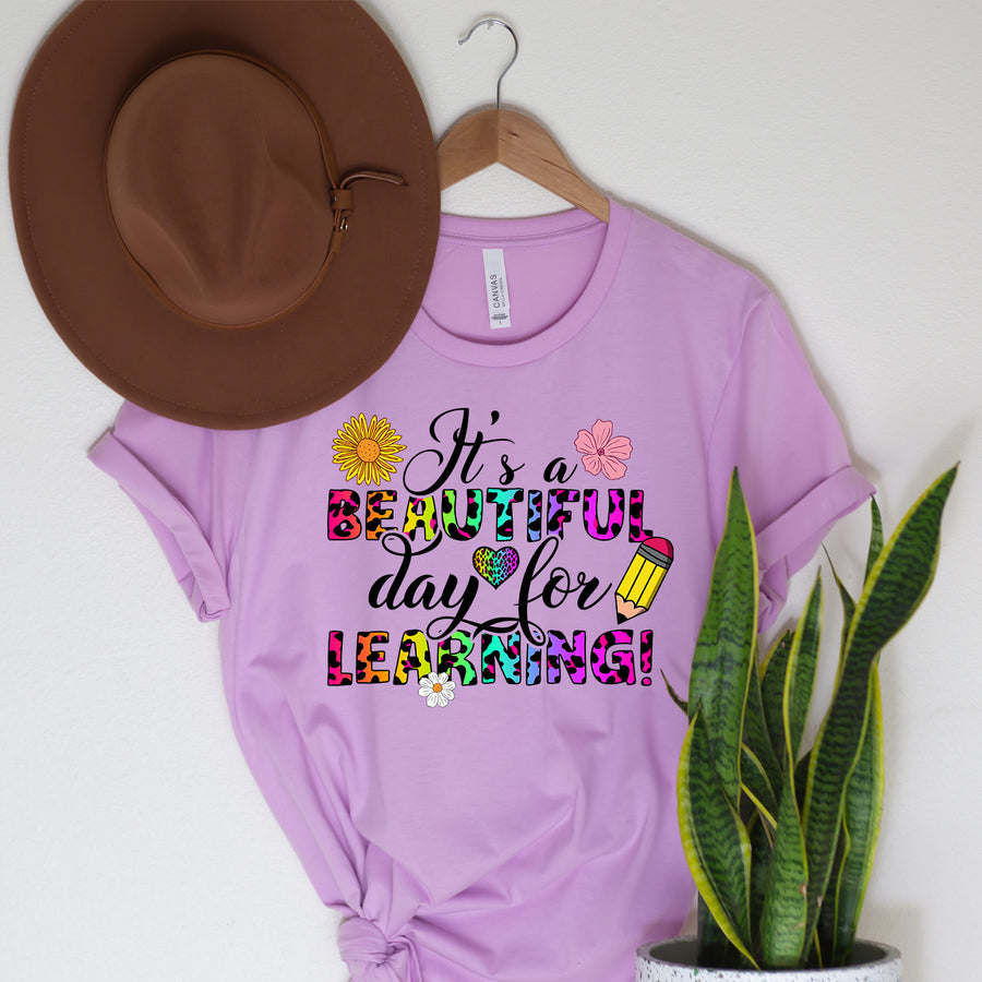 It's a Beautiful Day For Learning Unisex T-shirt