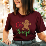 Oh Snap Gingerbread Unisex T-shirt