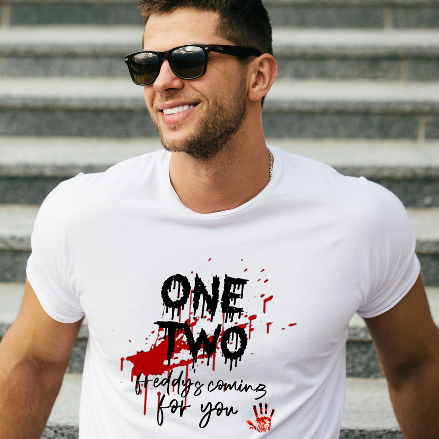 One Two Freddy's Coming For You Unisex T-shirt
