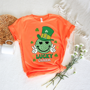 Lucky Charm Smiley Face Unisex T-shirt