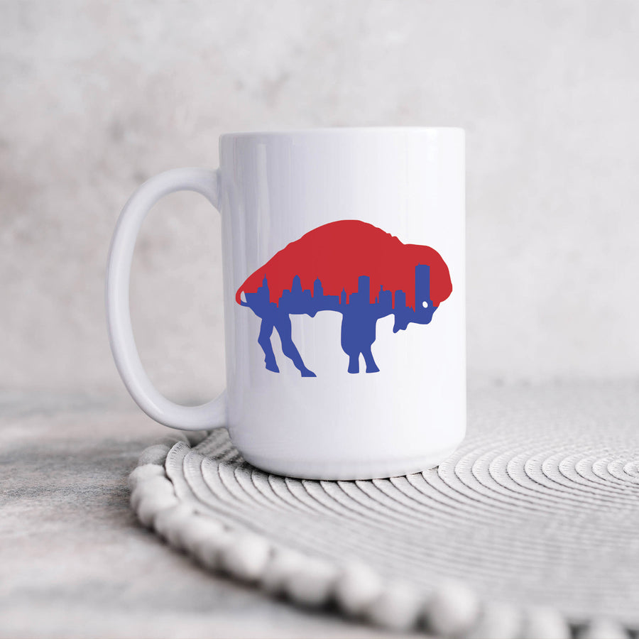 Buffalo Bills Skyline 15oz Mug