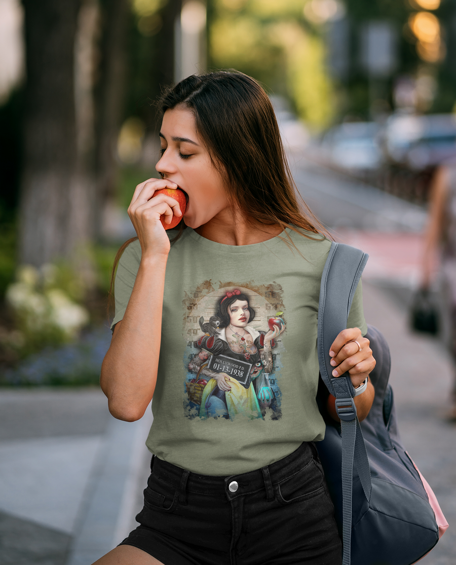 Princess White Mugshot Unisex T-shirt