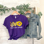Tie Dye Peace Love Sunshine Unisex T-shirt