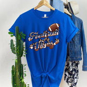 Leopard Football Vibes Unisex T-shirt