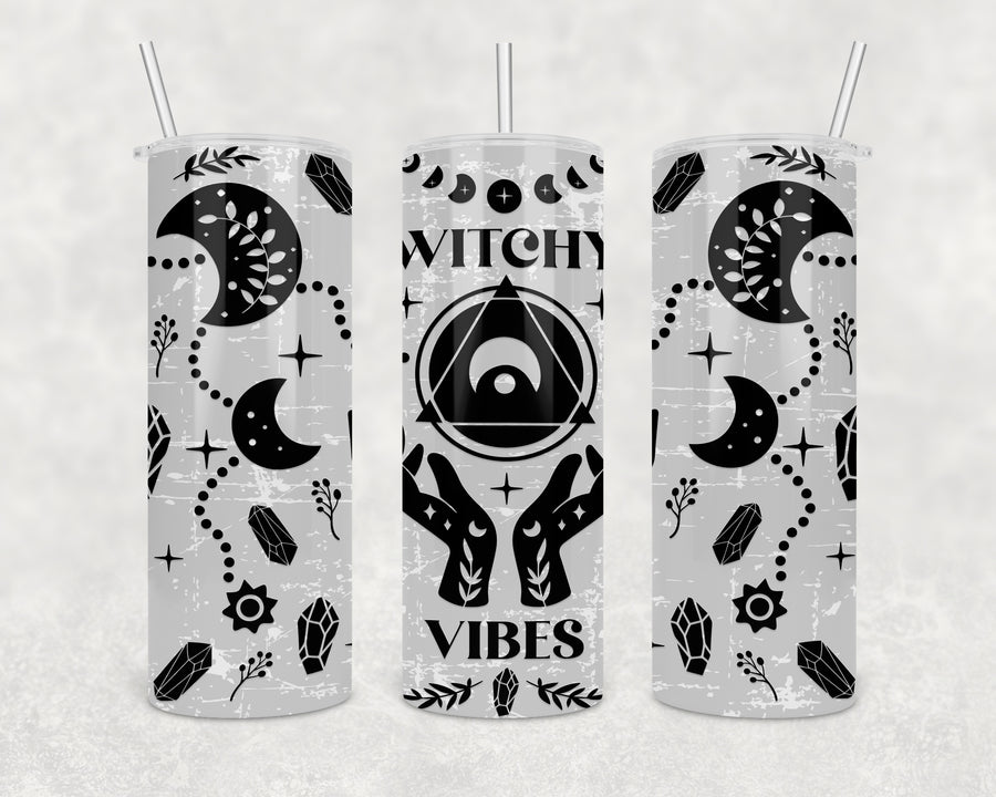 Witchy Vibes 20oz Skinny Tumbler