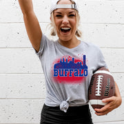 Buffalo Spray Paint Unisex T-shirt