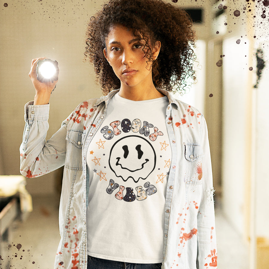 Smile Spooky Vibes Unisex T-shirt