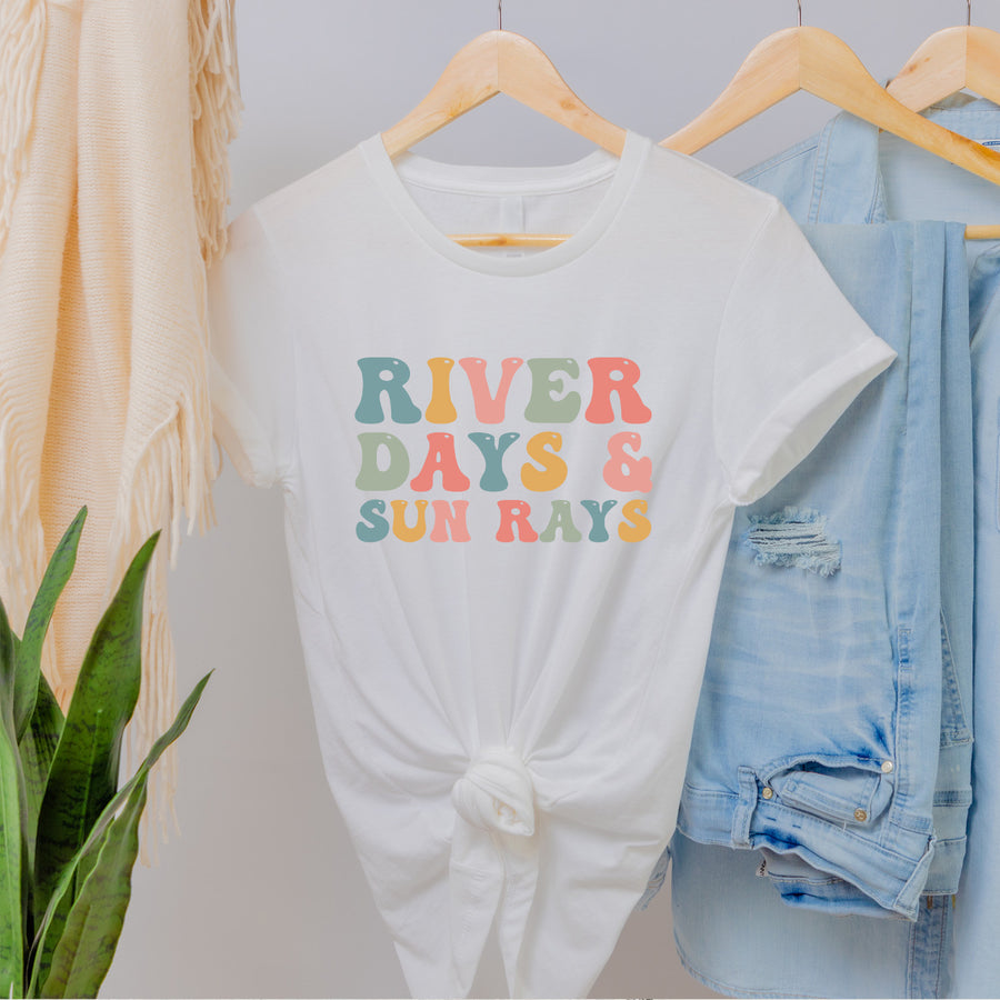 River Days & Sun Rays Unisex T-shirt