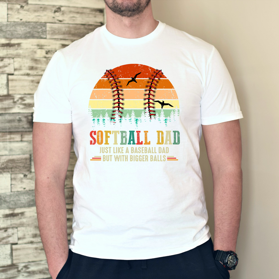 Softball Dad Unisex T-shirt