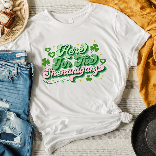 Retro Here for the Shenanigans Unisex T-shirt
