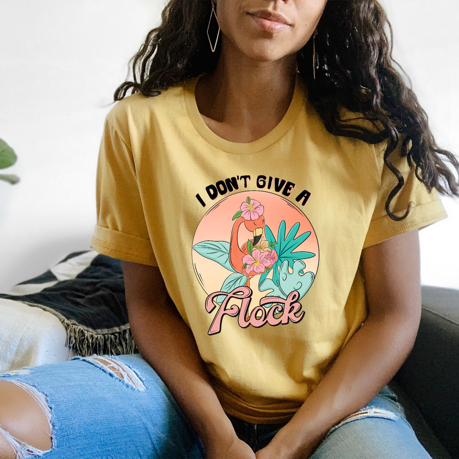 I Don't Give a Flock Unisex T-shirt